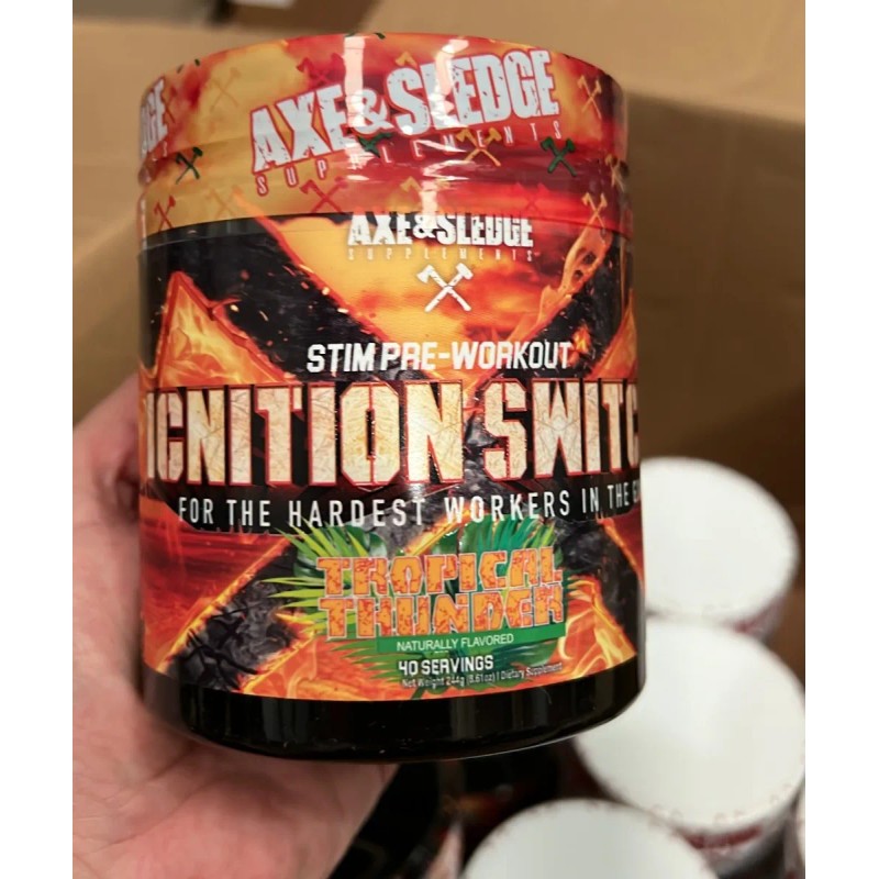 Stim Pre Workout Ignition Switch Axe & Sledge 40 Srv