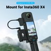 CYNOVA Insta 360 x4 DJI Mic Mini Mount, Invisible Mic