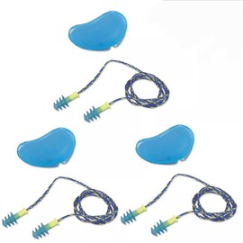 HOWARD LEIGHT FUS30-HP FUSION REUSABLE EAR PLUGS CORDED /UNCORDED (3 PAIR)