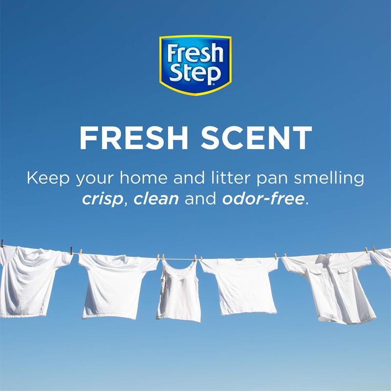 Fresh Step Cat Litter Crystals in Fresh Scent - Cat