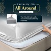 Sunshine Comforts Microfiber Fitted Sheets Super King Size Breathable, Anti