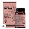 Life Tocol Jeju Red Beat Tablets 500mg 72g, 120 tablets, 4 pieces / 라이프토콜 제주 레드비트 정 500mg 72g, 120정, 4개