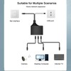 Gigabit Ethernet Splitter 1 in 4 Out 1000Mbps RJ45 Cable