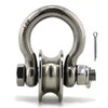 Heyous Detachable U Shaped Pulley with Large Size Long Screw