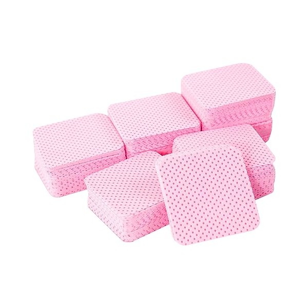 Qufiiry 300 St√ºck Fusselfreie Nagelt√ºcher, Nagellackentferner Pads, Fusselfrei Nagel Wattepads,