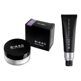 Set de Primer y Polvo Fijador Bissú para Rostro con Acabado Natural