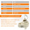 HUAREW Thermal Cut Off Fuse 152°C, Fusible Link Assembly Replacement