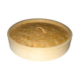 Bamboo Chinese Seiro Lid 8.3 inches (21 cm)