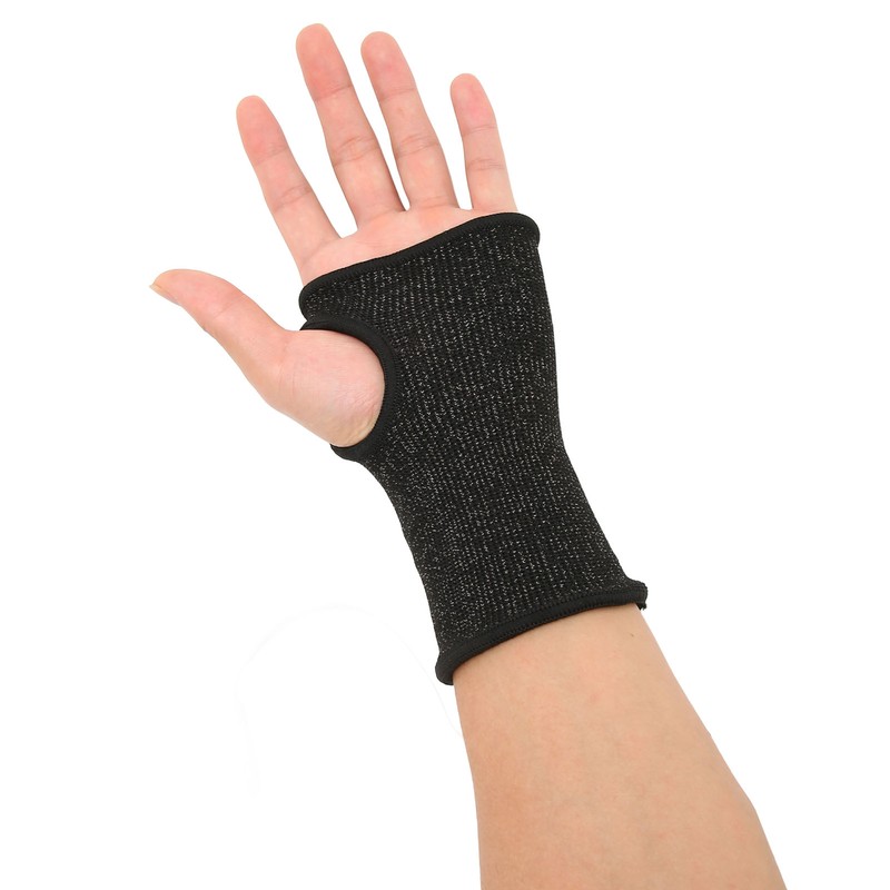 2pcs Conductive Wristband Reduce Pain Swelling Silver Fiber Elastic for