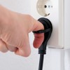 deleyCON 3-Way Power Strip with Flat Connector Power Strip for