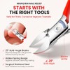 Ingrown Toenail Treatment Kit with Precision Clippers & Drops