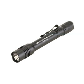UD Strmlght Protac 2AA LED Black High-Lumen Flashlight with Durable Housing