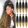 Alrence Pre Stretched Braiding Hair Long Braid 30 Inch 8