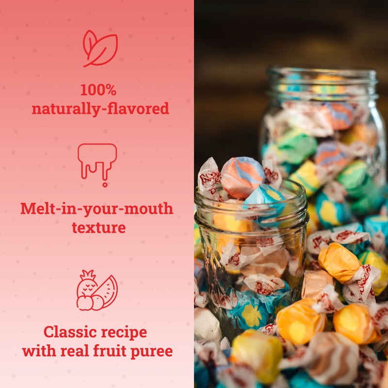 Taffy Town Pouch 12 oz (1, Peppermint Stick)