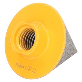 Agujeros de Broca de Chaflán de Biselado de Diamante Broca de Avellanado de Corte de Forma de Ampliación para Accesorios de Piezas de Amoladora Angular de Taladro Eléctrico 5 /(48 mm/1,9 pulgadas)