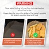 ANSIO Air Fryer Paper Liners - 200 PCS Rectangle Disposable