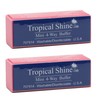 Mini bloque pulidor de uñas 4 caras 2 piezas Tropical