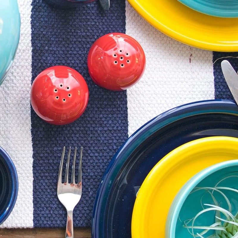 Fiesta Salt & Pepper Set Color: Turquoise