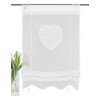 HOME WOHNIDEEN 91417 Corazon Roller Blind with Eyelets and Hooks