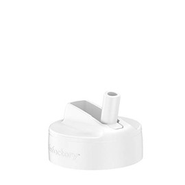Lifefactory Pivot Straw Cap for 8-Ounce Wide Mouth Baby Bottles White, 1-Pack, LG94WH6