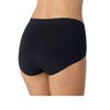 Carole Hochman Ladies' Seamless Brief, 5-Pack, Variety (Black,Nude,White,Brown, Pink, Large)