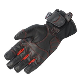ROUGH & ROAD RR8661BK3 PrimaLoft Protective Winter Gloves for Motorcycles Black L