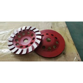 Roxx 6" Diamond Turbo grinding Cup wheel 4 PCS Granite Stone Concrete terrazzo floor