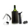 Vac-U-Vin Special Edition Wine Essentials Giftset, Standard, Black
