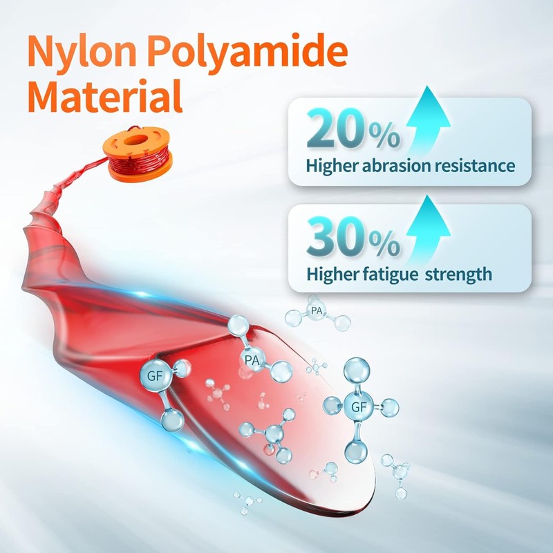 Eventronic 15 Pack WA0010 Replacement Trimmer Line Spool Compatible with