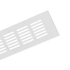 60x300mm Air Vent Cover - Aluminium Ventilation Grille - White