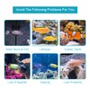 100pcs Aquarium Test Strips, 7 in 1 Fish Tank Test
