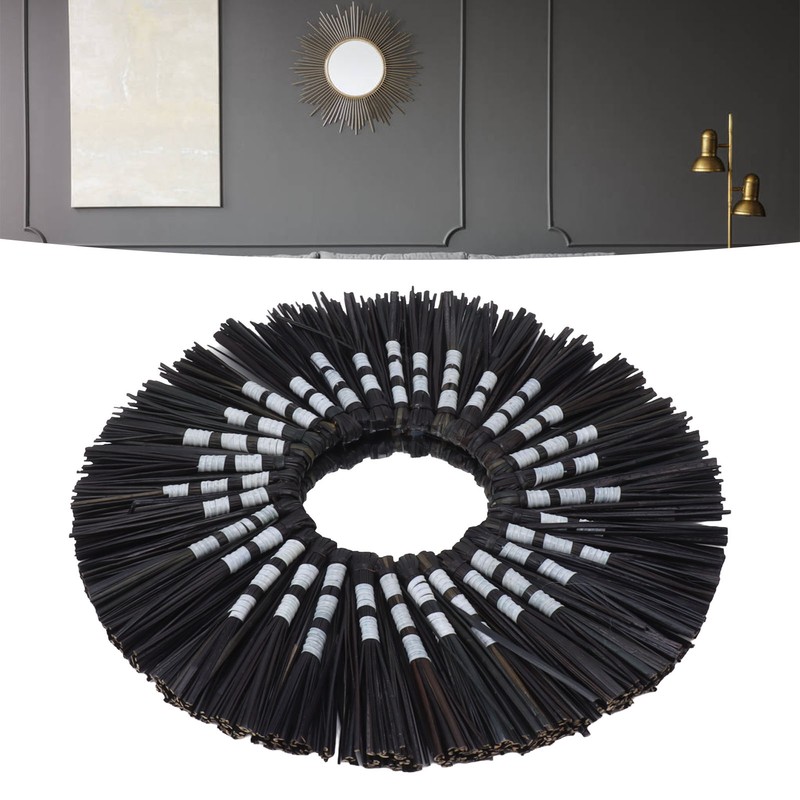 Seagrass Wall Mirror Hand Woven Decorative Round Seagrass Hanging Mirror