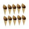 FELTECHELECTR Unique Paper Adornments 50pcs Conical Shaped Decorative Confetti Containers