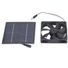Solar Panel Fan Kit 20W IP65 Waterproof for Outside Small