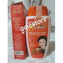 OMEK XX-WHITE HC CARROT Body Lotion. 100% Response 5 Days. 400mlx 1
