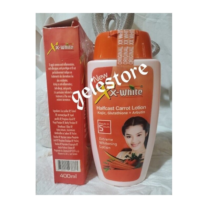 OMEK XX-WHITE HC CARROT Body Lotion. 100% Response 5 Days.