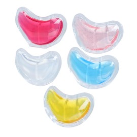 BIUDECO Gel Cooling Eye Patches 5-pack Padded Eye Mask for Dark Circles for Women U-shaped Beauty Pad