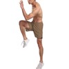 EVERWORTH Pantalones cortos de entrenamiento 2 en 1 para hombre