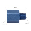 1Pair Pipe Fitting Adapter Blue Perfect Sealing Rustproof 1/8 NPT
