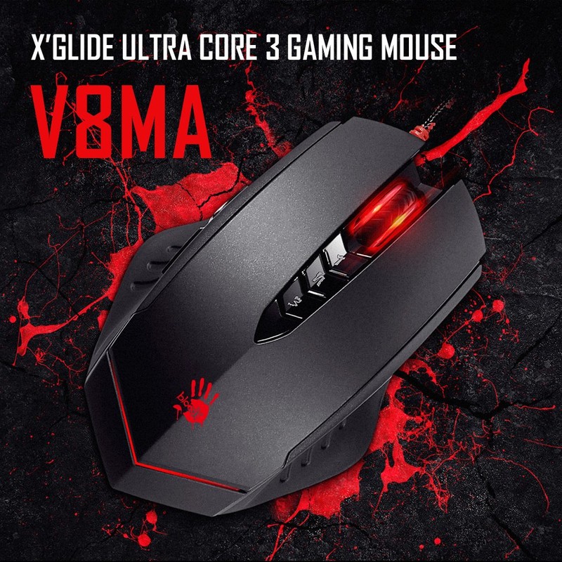Bloody V8MA Ultra Core 3 Optical PC Gaming Mouse with
