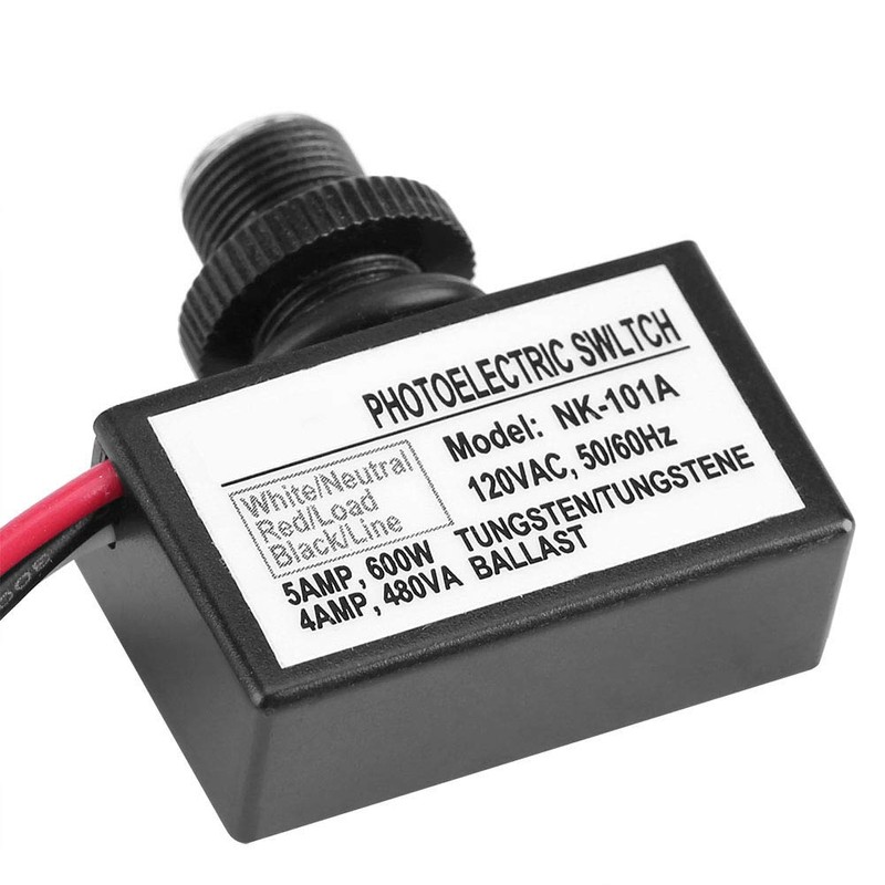 Dusk to Dawn Sensor, 120V AC Photoelectric Switch Replacement, Photocell