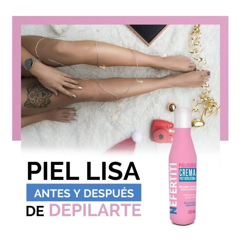 Nefertiti Pielissee Crema Post Depilatoria 240ml
