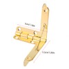 Asixx Hinge, Box Hinges, 20pcs 90¡ã Angle Support Spring Hinge