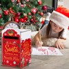 Chinco Christmas Mailbox Letters to Santa Mailbox Christmas Decorations Christmas
