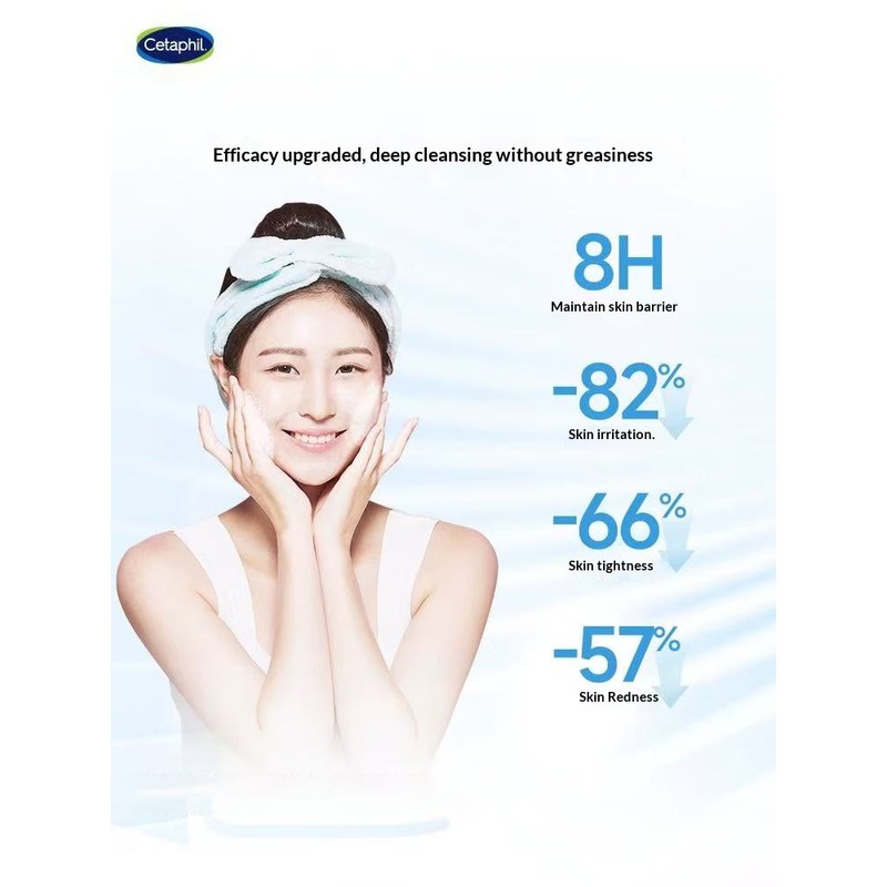 Cetaphil Hydrating Foaming Cream Cleanser 473ml | Deep Cleansing, No