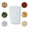 Bolsa C/zipper Laminada Mate 454g Café Alimentos100pz