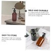 MERRYHAPY 5Pcs Emulsion Storage Bottles Refillable Press Lotion Containers for