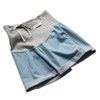 Pantalones cortos de maternidad elásticos para mujeres embarazadas para verano