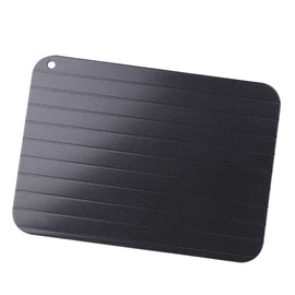 Yctze Bandeja para Descongelar Carne de Alimentos Rápidos y Seguros, Placa de Descongelación de Aluminio y Metal, Utensilio de Cocina, Bandeja para Descongelar Rápidamente para