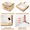 Soligt Homemade Sourdough Proofing Box, Collapsible Fabric Zippered Bread Proofer